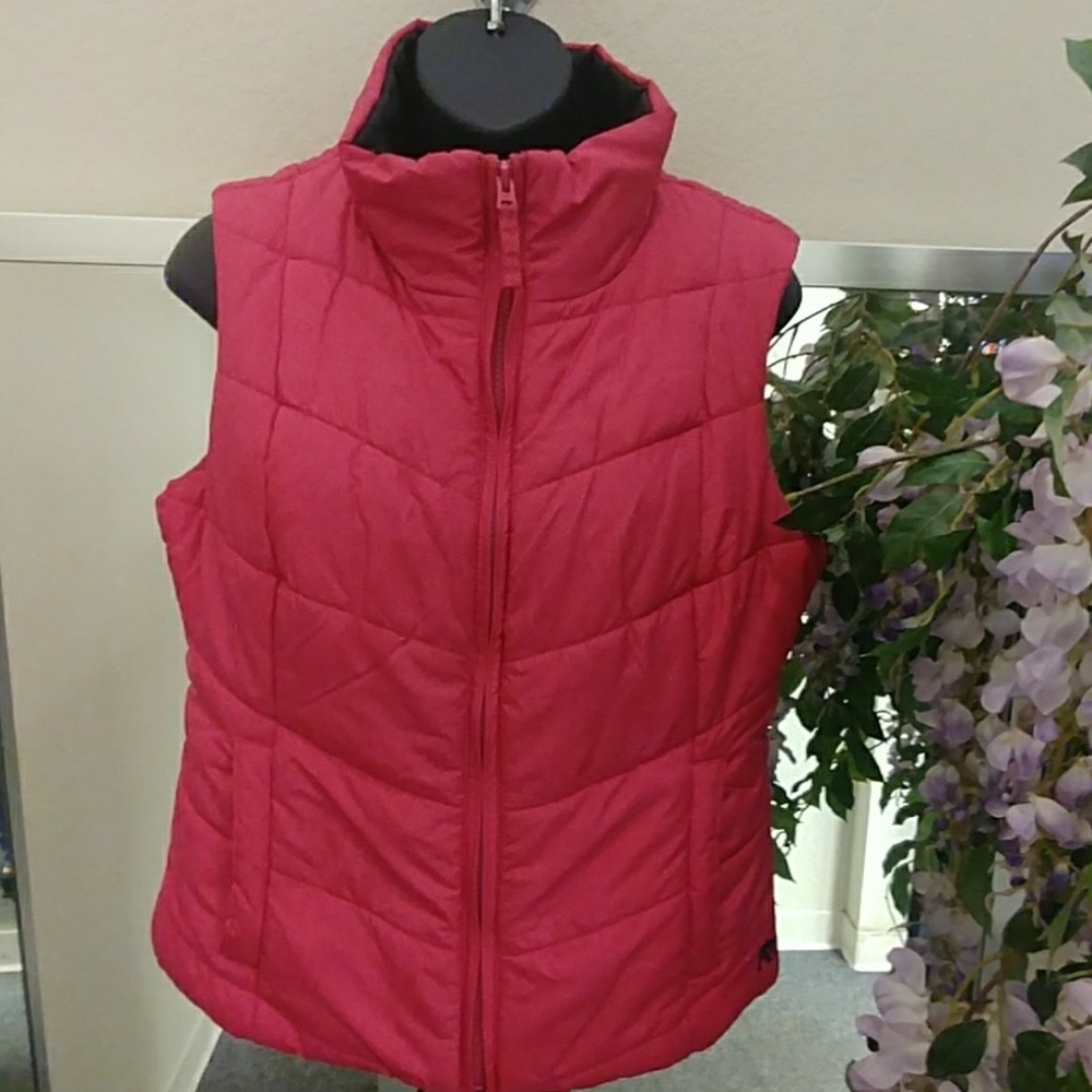 Aeropostale Pink Quilted Vest